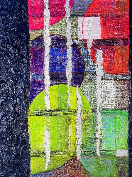 NFinArt ABSTRACTION GÉOMÉTRIQUE 2023  80*60