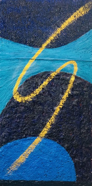 MÉLODIE PICTURALE LA VAGUE ATLANTIQUE 2021 100*50