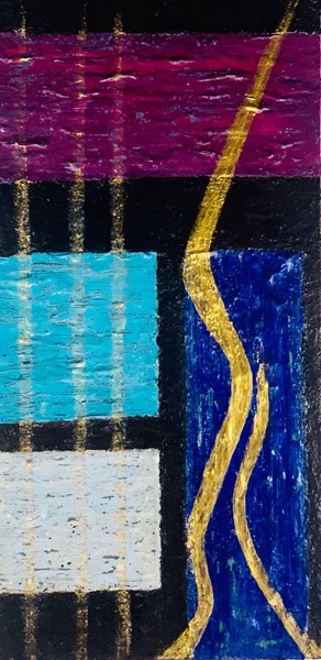 MÉLODIE PICTURALE LA VAGUE ATLANTIQUE 2021 100*50